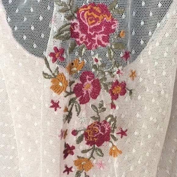 NWOT EMBROIDERED BOUTIQUE PRETTY IN PINK”  TOP - Picture 8 of 14